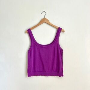 Club Monaco Purple Women's Tank Top